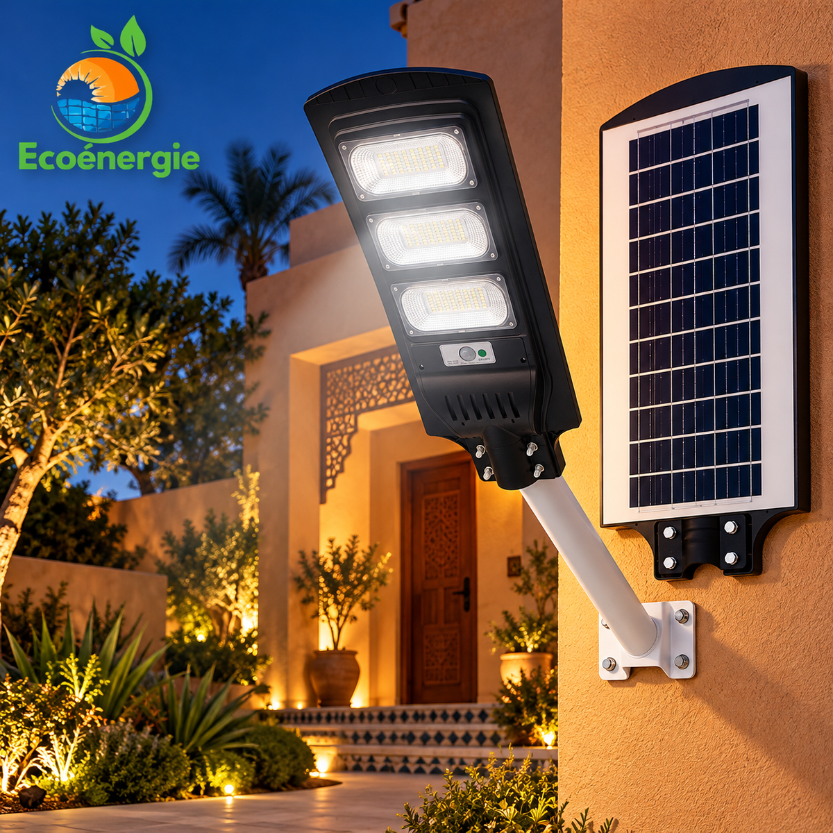 LAMPADAIRE 300W بروجيكتور الطاقة الشمسية
